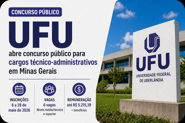 Capa do concurso UNESP abre concurso para Professor Substituto de Probabilidade e Estatística em Botucatu